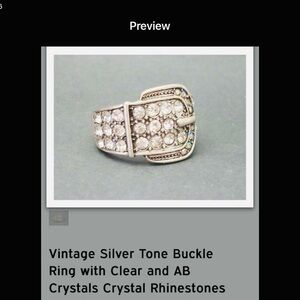 PREMIER DESIGNS JEWELRY BUCKLE UP RING SIZE 7 RV: Clothing, Shoes & Jewelry